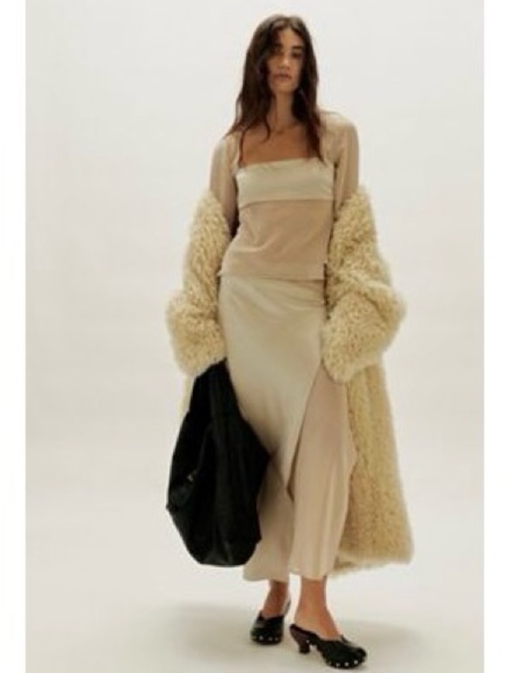 Ownley Rick Long Sleeve Midi Skirt Set